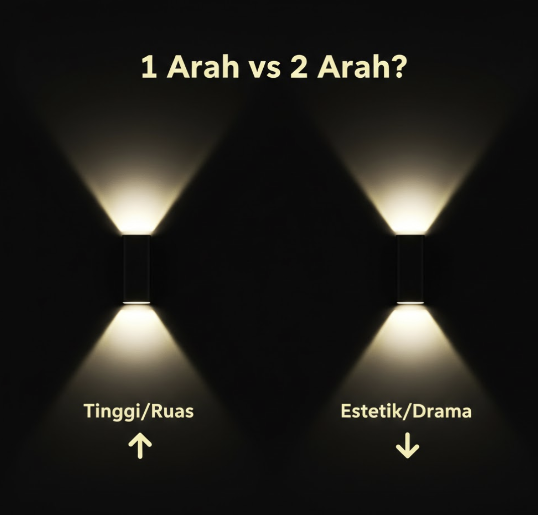 1 Arah vs 2 Arah