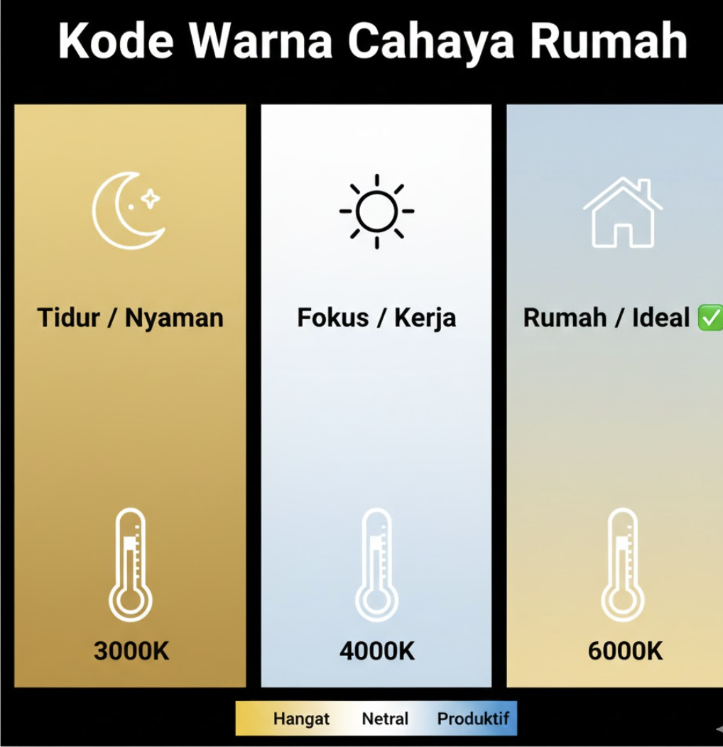 Kode Warna Cahaya Rumah