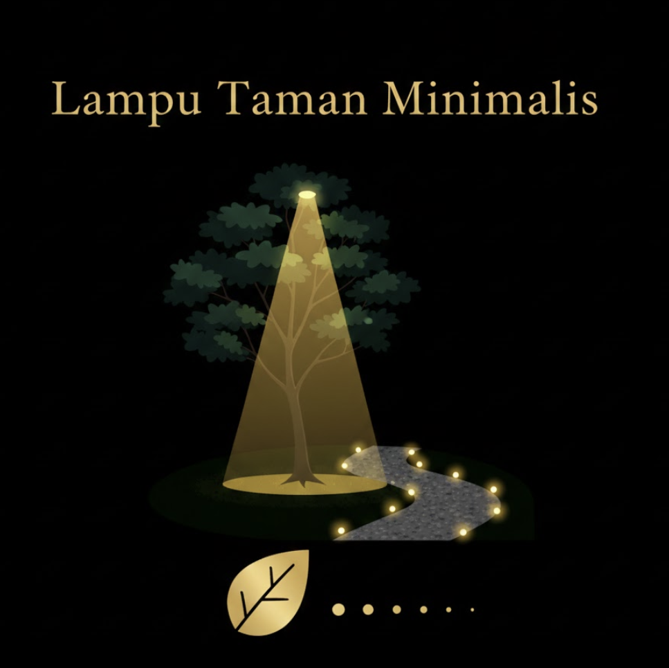 Lampu Taman Minimalis