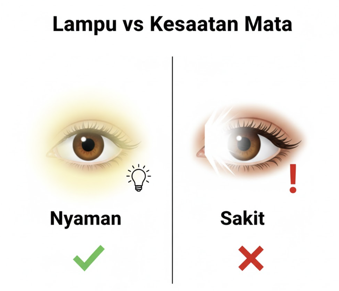 Lampu vs Kesehatan Mata